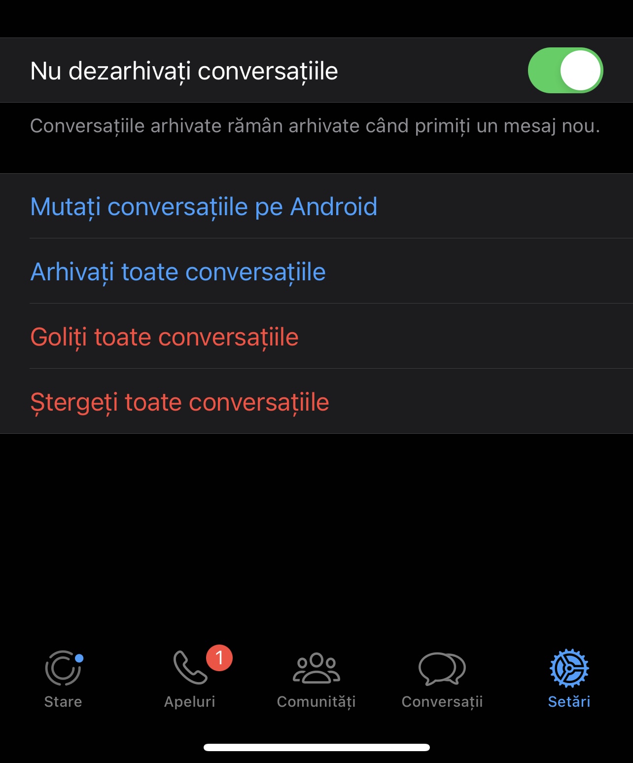 TRUCURILE WhatsApp iPhone Android NU Stiut stergere rapida