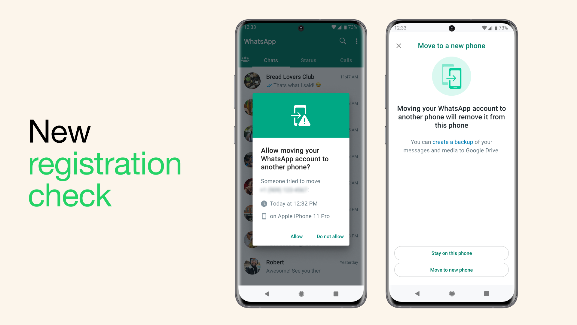 OBS WhatsApp 3 VIKTIGT Ändrar iPhone Android-säkerhet