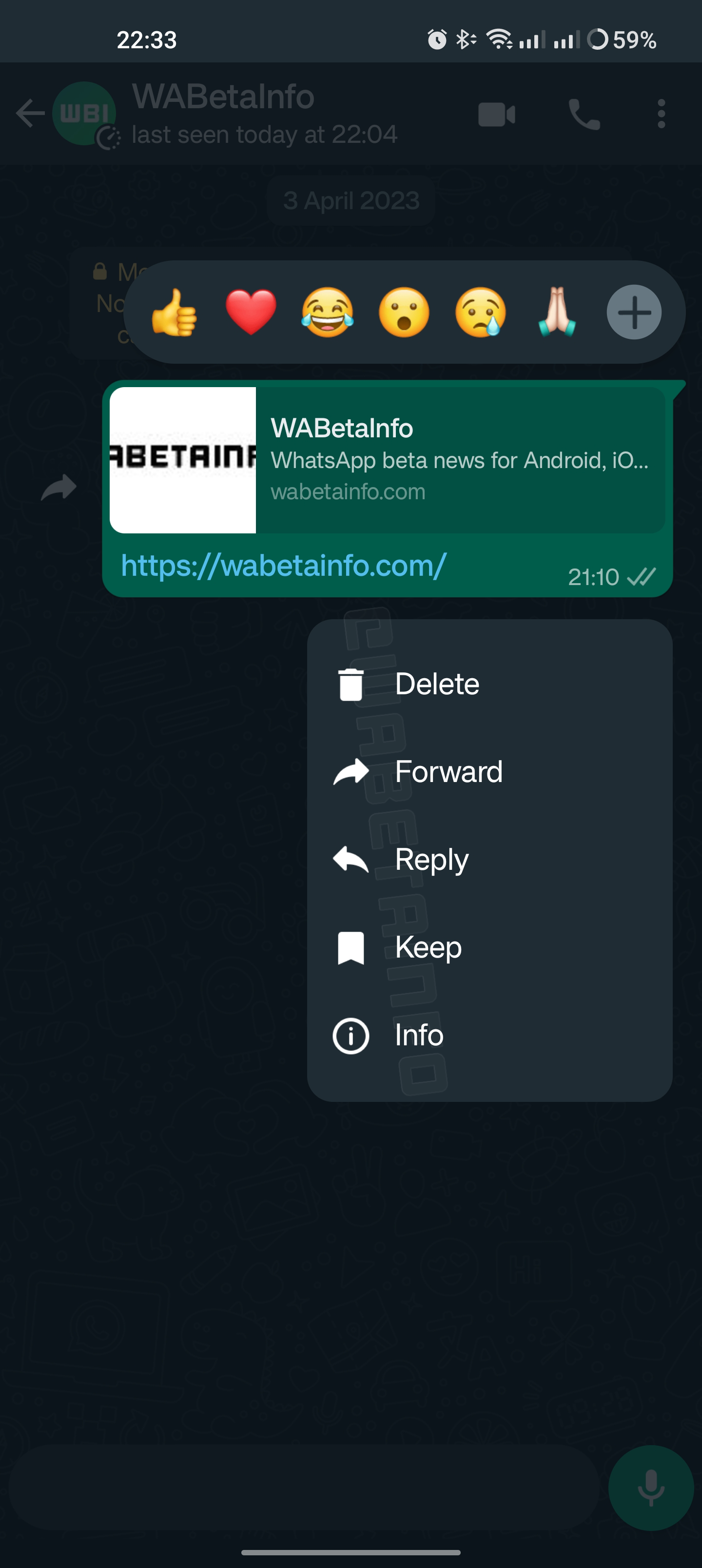 WhatsApp 2 Nowe ZMIANY Telefony z Androidem Menu kontekstowe iPhone'a przerobione