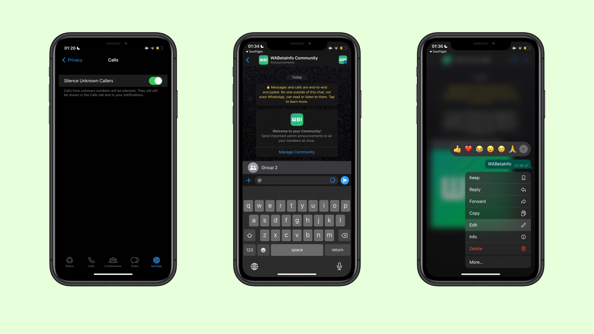 WhatsApp 2 CAMBIAMENTI Nuovi telefoni Android iPhone Realizzate comunità di gruppi SEGRETI