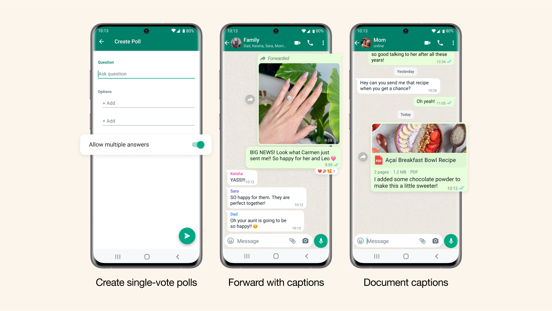 WhatsApp kündigt 3 wichtige offizielle Änderungen für iPhone und Android an