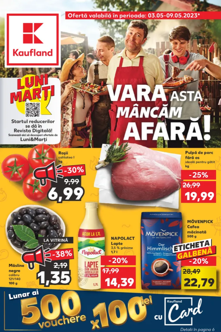 descuentos catálogo de productos kaufland revista 3 de mayo