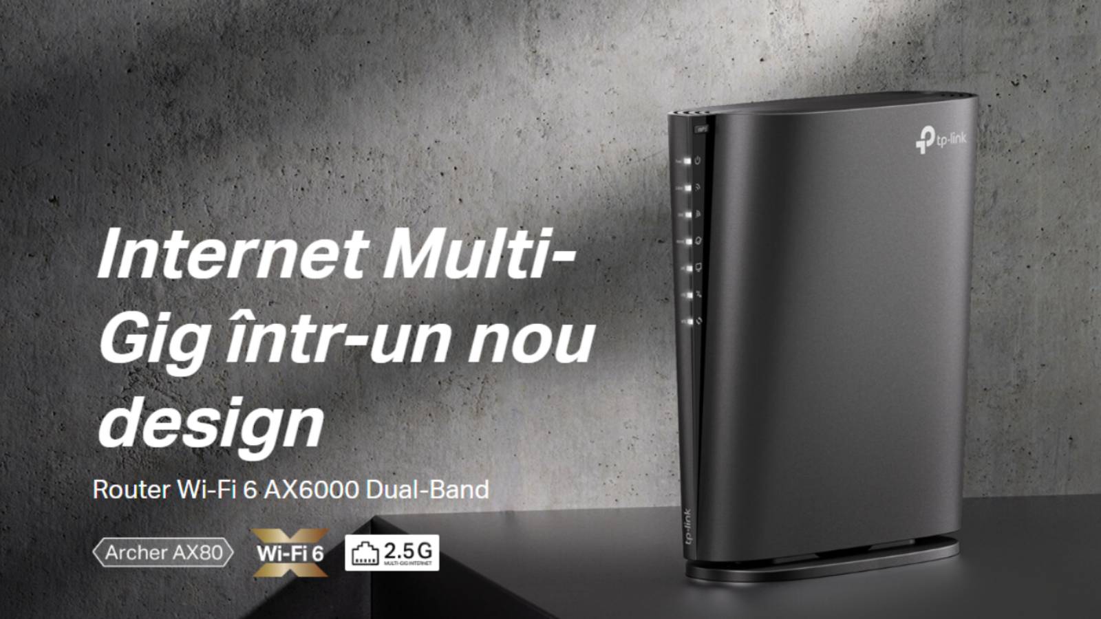 TP-Link Lansat Routerul Archer AX80 Romania