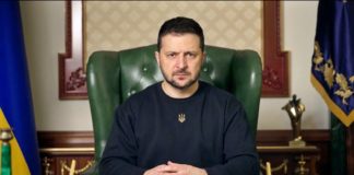 Acciones activas en el frente en Ucrania anunciadas por Volodymyr Zelensky al mundo entero