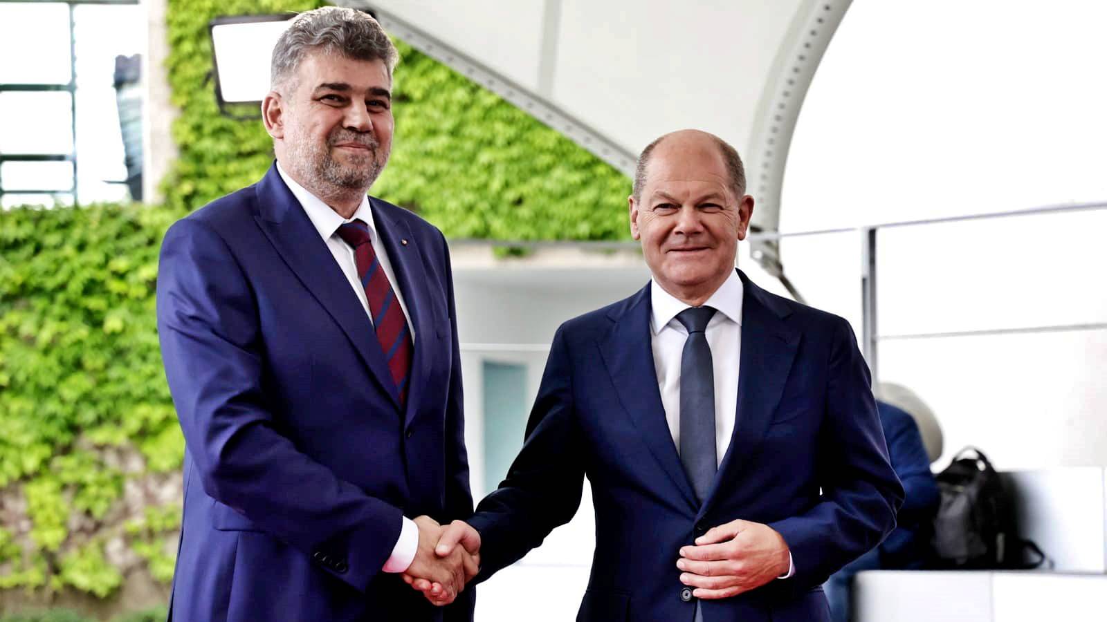 Marcel Ciolacu Anuntul ULTIM MOMENT Urma Discutiilor Oficiale Olaf Scholz