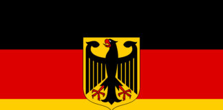 Simple flag with coat of arms