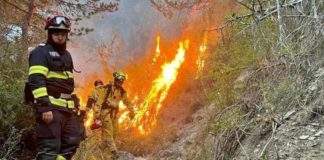 Rumænske brandmænd reagerer på brande i Frankrig ifølge DSU