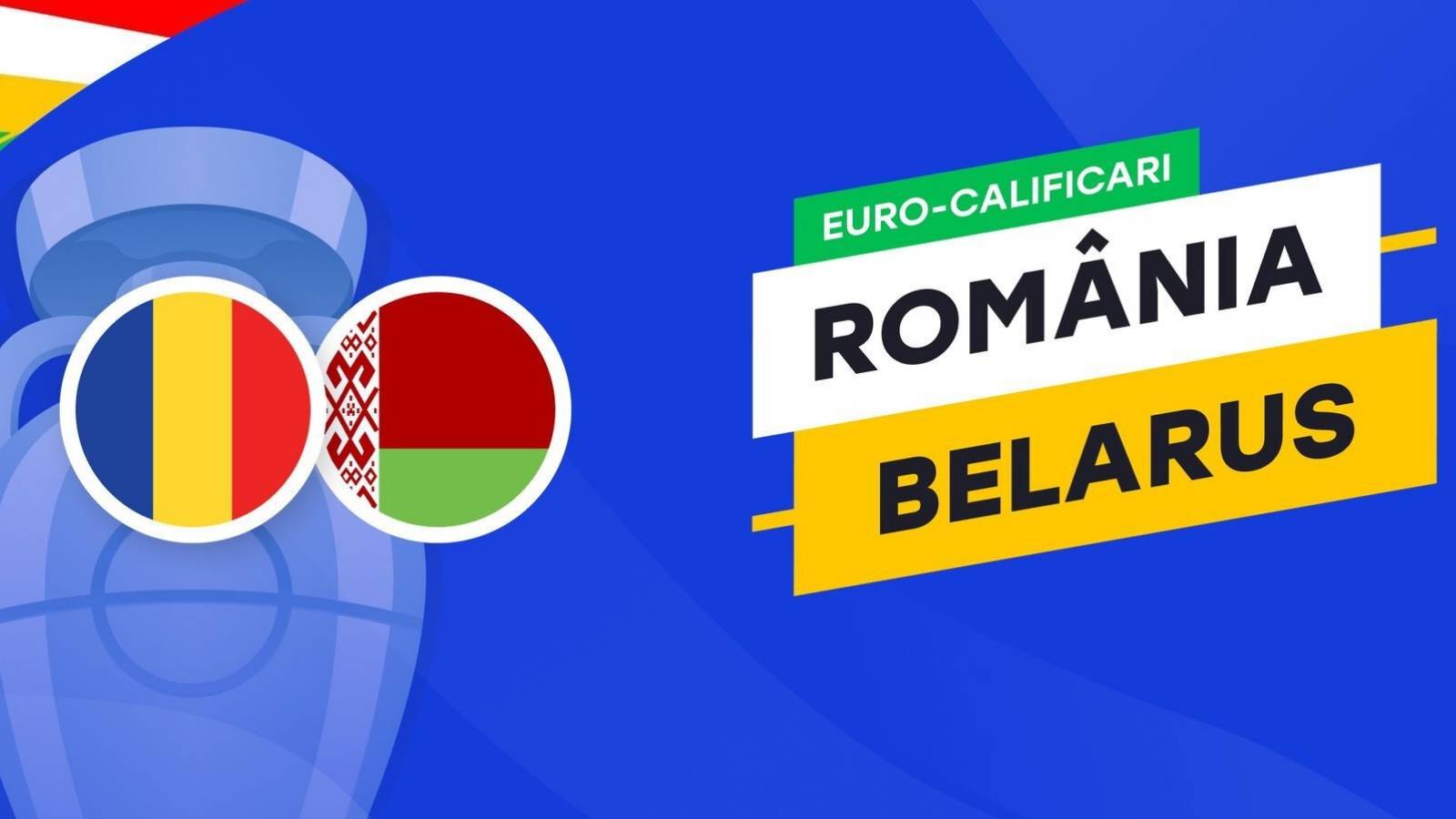 BELARUS - ROMANIA LIVE ANTENA 1 Meci PRELIMINARIILE EURO 2024