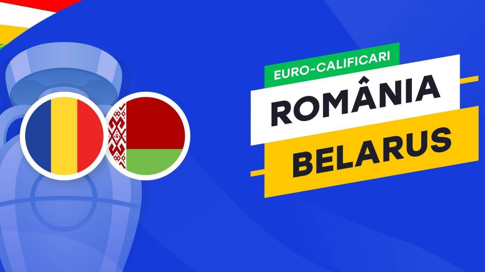 BIELORRUSIA - RUMANIA EN VIVO ANTENA 1 Partido EURO 2024 PRELIMINAR