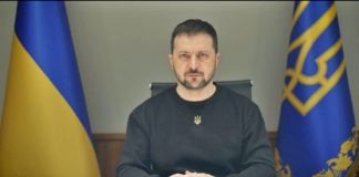 Volodymyr Zelensky talar om fredsformelsamtal i Ukraina