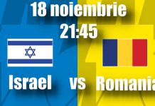 ISRAEL - ROMANIA LIVE PRIMA TV match EURO 2024 qualification