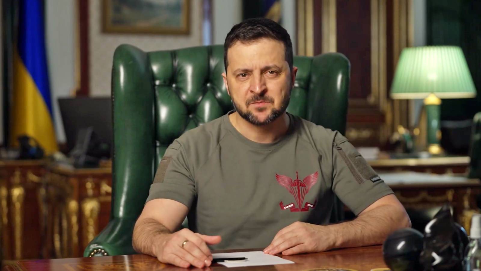 Președintele Ucrainei, Volodimir Zelenski, Denunță Atacuri Puternice Lansate de Rusi