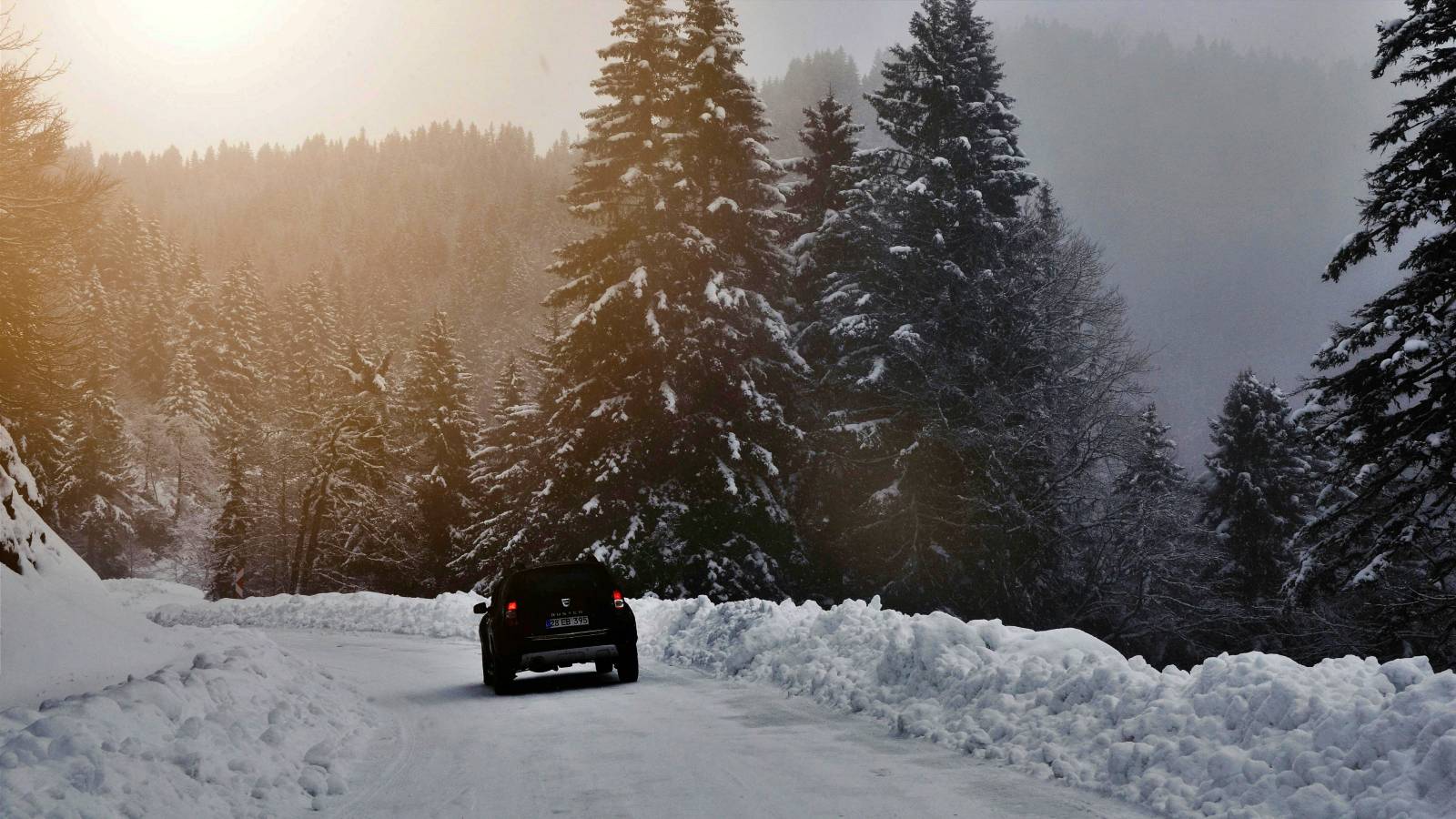 carreteras cerradas rumania nieve ventisca condados policía