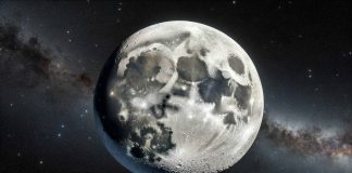 la NASA fa girare la luna