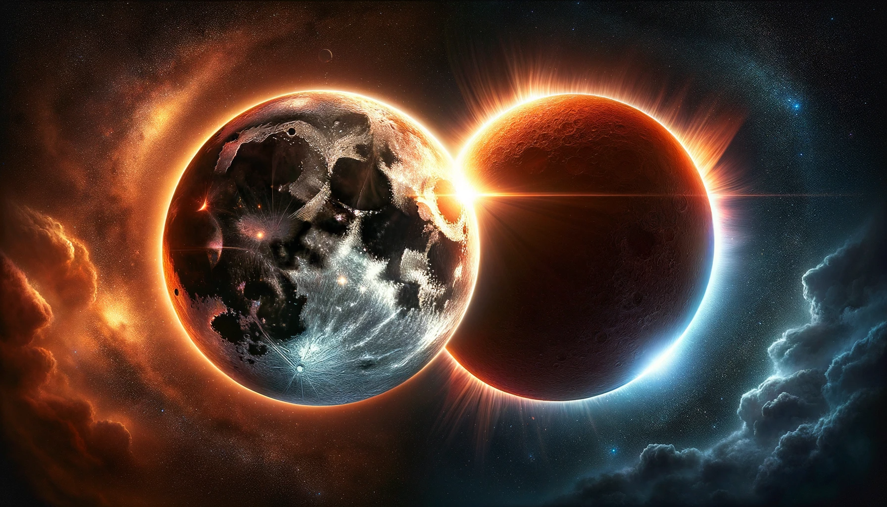 Fenomene inedite. Eclipsele lunare și solare din 2024