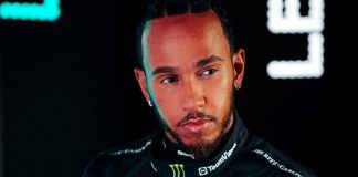 Formel 1 Mercedes-Auto 2024 Lewis Hamilton