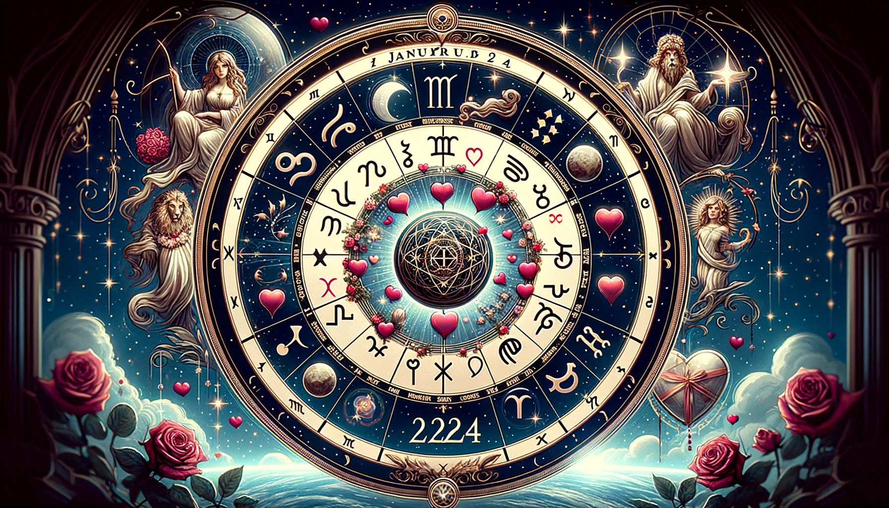 Dagligt LOVE horoskop for ALLE Zodiacs, i Rumænien, 12. januar 2024