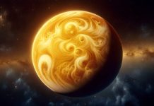 Der Planet Venus hat eine kalte Atmosphäre