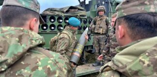 Den rumænske hær beskriver det rumænske militærs aktiviteter i udlandet i SIDSTE ØJEBLIK