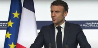 Emmanuel Macron fördömer Europeiska kommissionens lögn Ukraina
