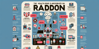 La exposición incluso a niveles moderados de RADON aumenta el riesgo de sufrir un accidente cerebrovascular