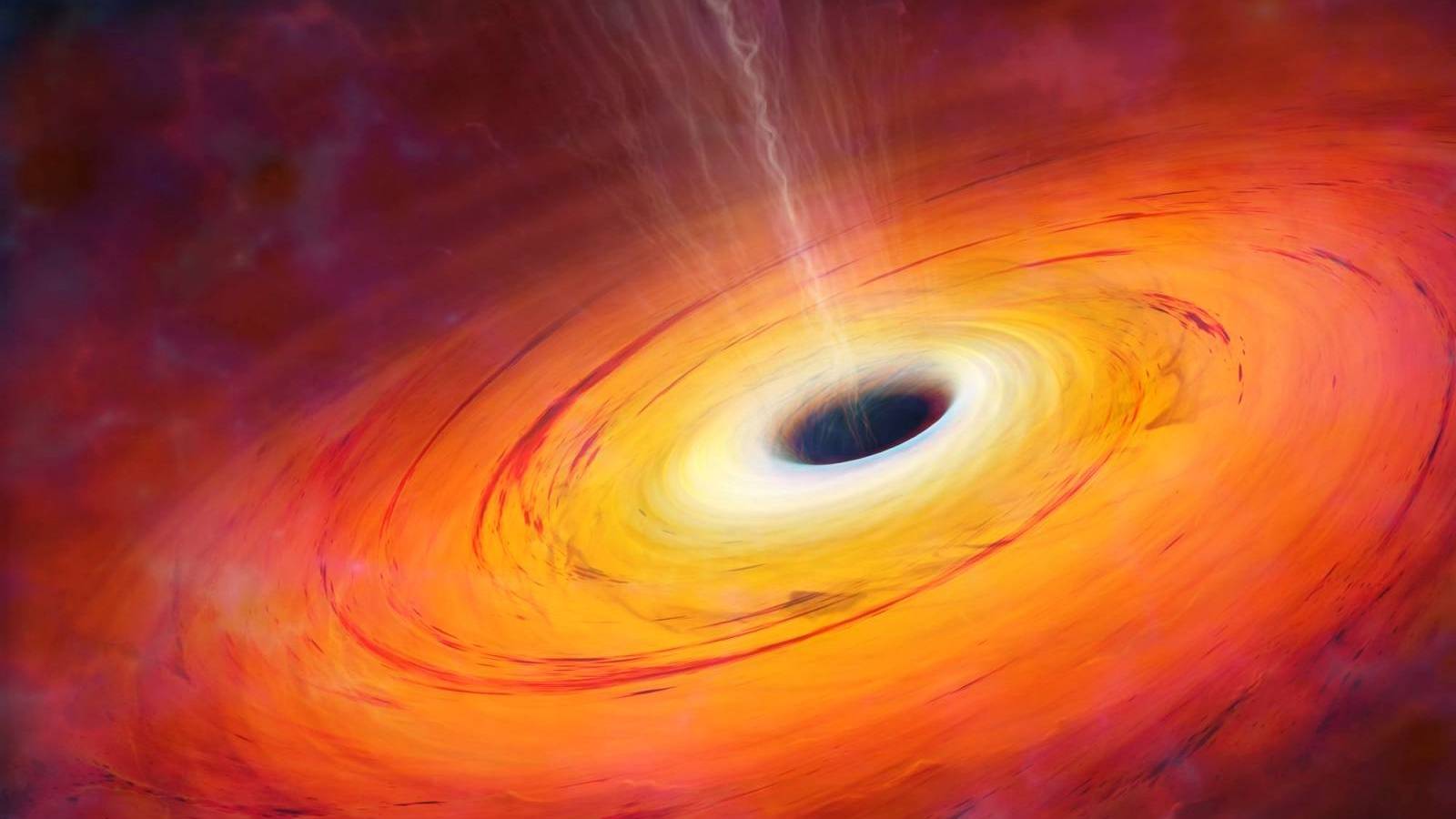 Fascinerende ontdekking van onderzoekers: zwarte gaten creëren ruimtelasers