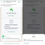 WhatsApp permisiuni comunitati