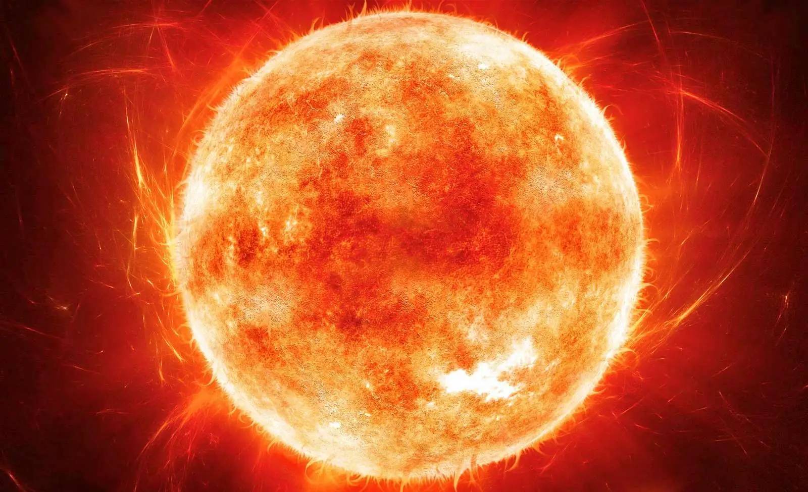 éruption solaire rare
