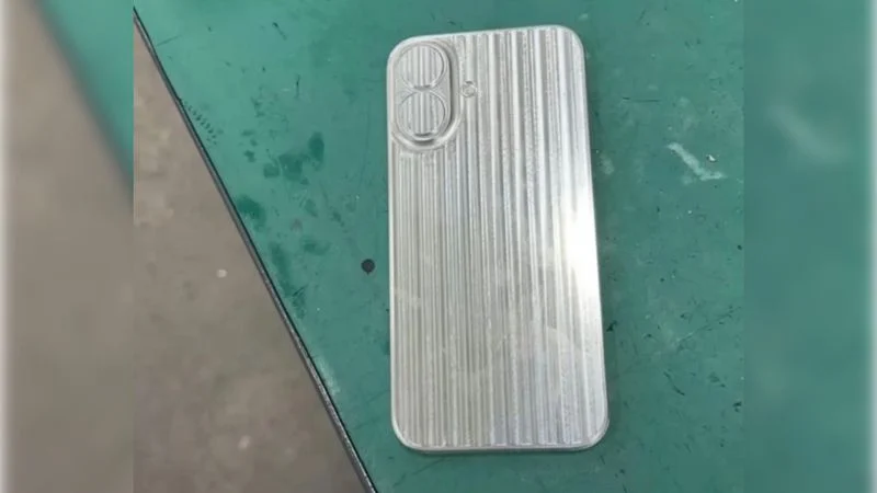 forma de cámara del molde del iphone 16