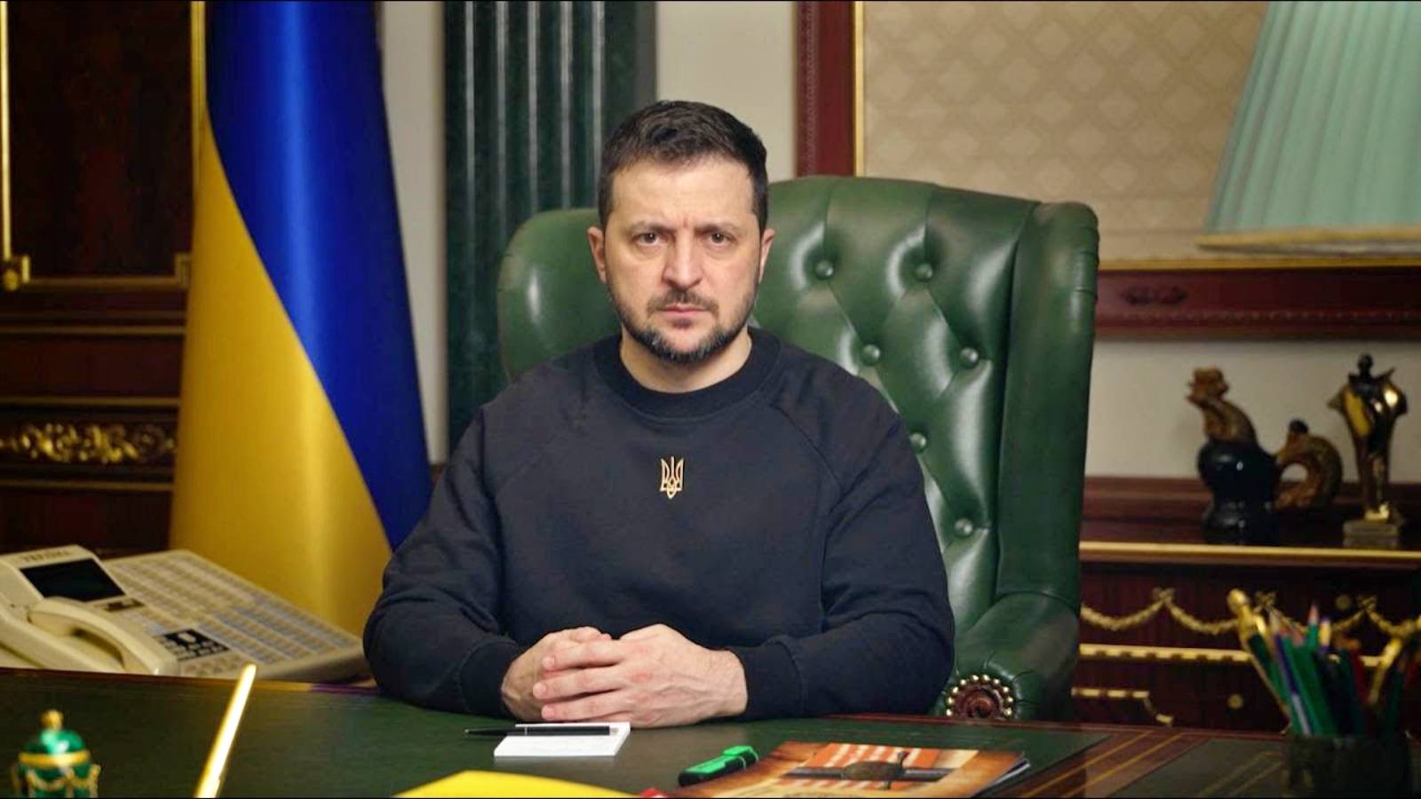 Volodymyr Zelenskyn tiedot Ukrainan toimenpiteet täynnä sotaa Venäjä