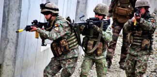 Försvarsministeriet Viktig officiell information SENASTE Ögonblick Rumänska soldaters aktiviteter
