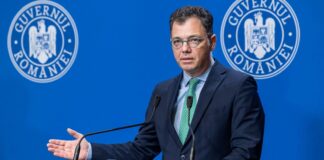 Økonomiminister Officielle foranstaltninger SIDSTE GANG Truffet Stefan-Radu Oprea Rumænien