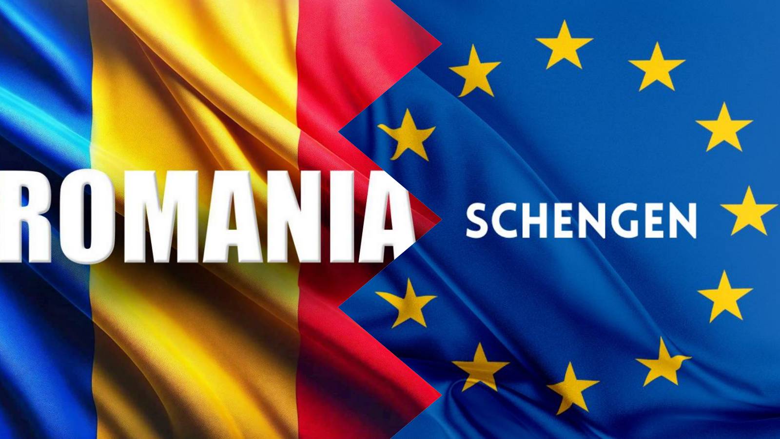 Schengen LAST MOMENT Meddelande när Rumänien går med i Totality