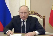 Vladimir Poetin beschuldigt Oekraïne ervan opdracht te geven tot de terroristische aanslag in Moskou