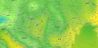 ANM 2 Meteorologiske ADVARSLER NUCASTING Officiel SIDSTE ØJEBLIK Rumænien 27. april 2024