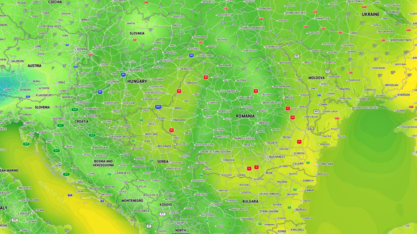 ANM 2 AVVISI METEOROLOGICI NOWCASTING ULTIMO MOMENTO Ufficiale Romania 27 aprile 2024