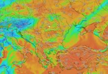 ANM 4 Offizielle LAST MOMENT NOWCASTING-WARNUNGEN Meteorologische Codes Rumänien 8. April 2024