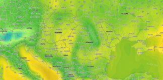 ANM Meteorological WARNING NOWCASTING virallinen VIIMEINEN HETKET Romania 29. huhtikuuta 2024