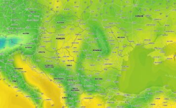ANM Meteorological WARNING NOWCASTING virallinen VIIMEINEN HETKET Romania 29. huhtikuuta 2024