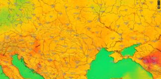 ANM-WARNUNG Offizielle NOWCASTING LAST MOMENT Wettercode Rumänien 19. April 2024