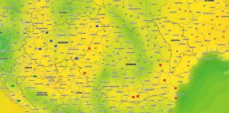 ANM OFFICIËLE WAARSCHUWING NOWCASTING LAATSTE MOMENT Meteorologische Code Roemenië 9 april 2024