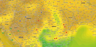 ANM Oficjalne OSTRZEŻENIE Meteorologiczne NADAWANE TERAZ W OSTATNIEJ CHWILI Rumunia 30 kwietnia 2024 r.