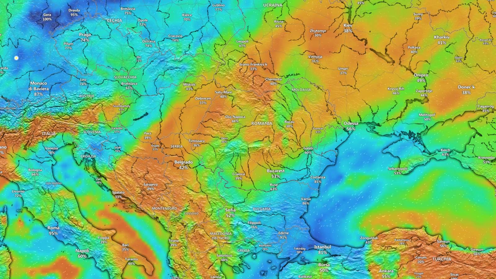 ANM's officielle meteorologiske ADVARSEL af LAST MOMENT Rumænien 18. april 2024