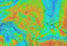 ANM's officielle meteorologiske ADVARSEL NU KASTER SIDSTE ØJEBLIK Rumænien 24. april 2024