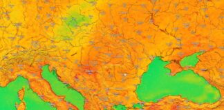 Alerta del código meteorológico oficial de ANM NOWCASTING ÚLTIMO MOMENTO Rumania 21 de abril de 2024