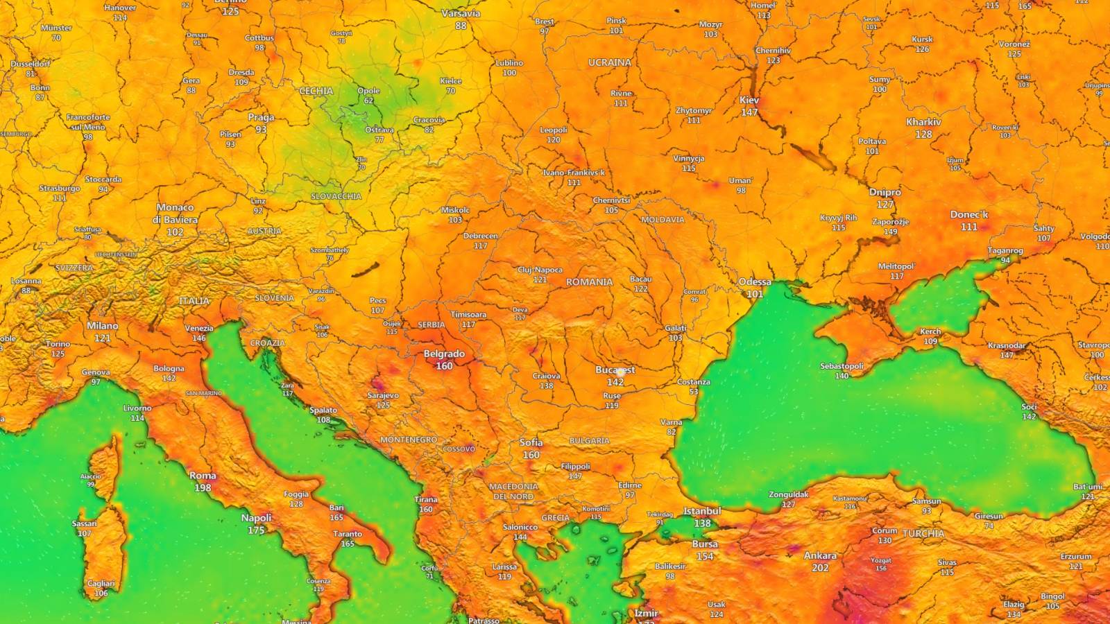 Offizieller ANM-Wettercodealarm, JETZTÜBERTRAGUNG LETZTER MOMENT Rumänien, 21. April 2024