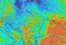 ANM:s officiella meteorologiska varning LAST Moment Rumänien 22 april 2024