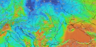 ANM Offizielle Meteorologische Warnung LAST Moment Rumänien 22. April 2024