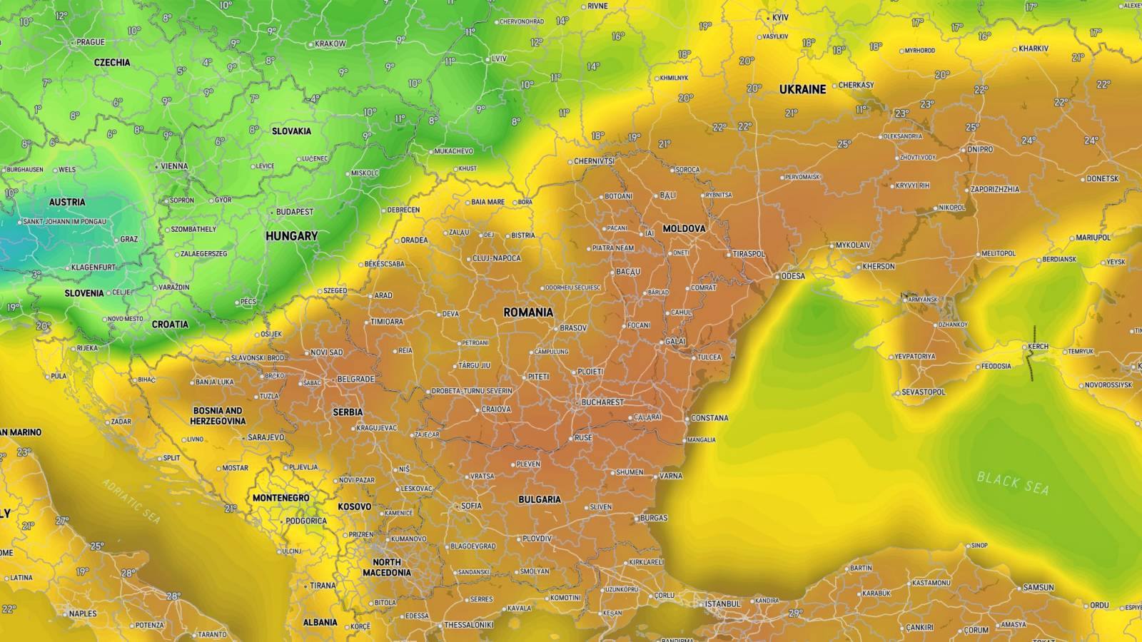 Comunicato Ufficiale ANM NOWCASTING LAST MOMENT Codice Meteo Romania 16 aprile 2024