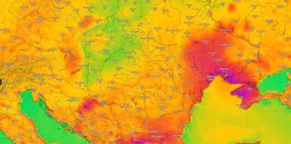 ANM:n viralliset säätiedot LAST MOMENT ATTENTION Romania 25. huhtikuuta 2024